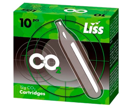 Баллон CO2 Liss 12g, 10 шт/уп (34116-K219-0005)