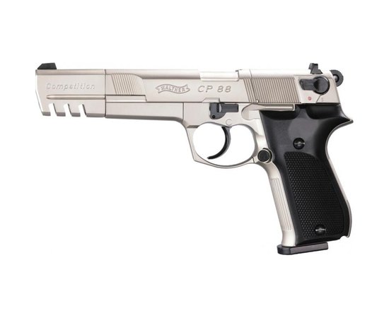 Пневматичний пістолет Umarex Walther CP88 6 "Compatition nickel (416.00.08)