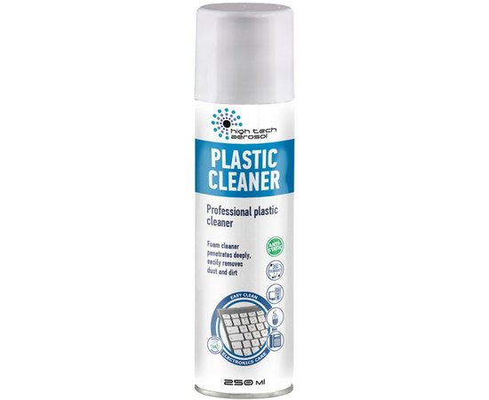 Піна-очисник для пластику HTA. "HTA PLASTIC CLEANER" 250 мл