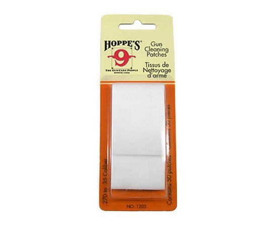 Патч для чищення Hoppe's .270 -.35 (50шт.в упак.) (1203)