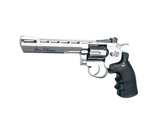 Револьвер пневматический ASG Dan Wesson 6'' Silver 4,5 мм