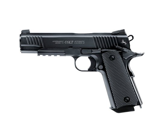 Пневматический пистолет Umarex Colt M45 CQBP BLACK  кал.4,5мм (5.8176)