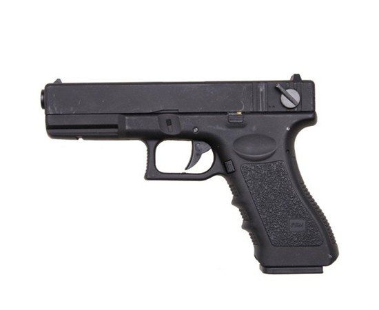 Страйкбольный пистолет Cyma Glock 18 CM.030 AEP Black (236), Цвет : Чёрный