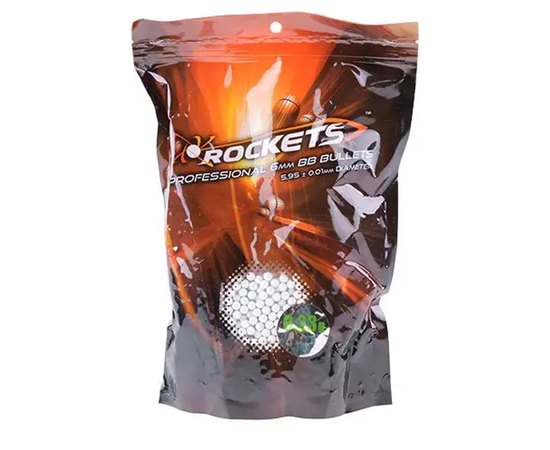 Страйкбольные шарики Rockets Professional 0.23 гр 4350 шт/уп (3749)