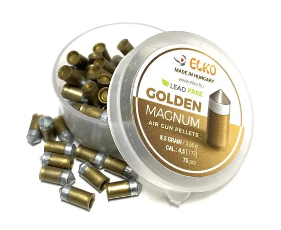 Безсвинцеві кулі Elko Golden Magnum 4,5 мм 0,55 гр 75 шт/уп