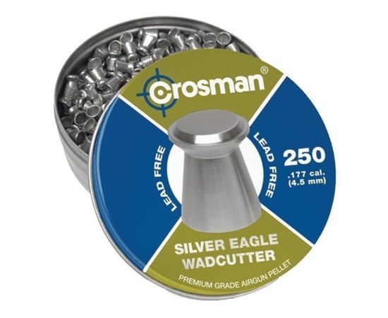 Свинцеві кулі Crosman Lead free Silver Eagle 4,5 мм, 250 шт. LF177WC