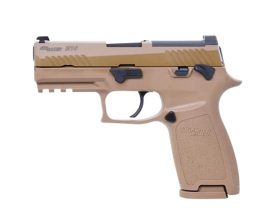 Страйкбольный пистолет Sig Sauer Air ProForce P320-M18 Gas. кал. 6 мм. Tan (AIR-PF-M18GG-E), Цвет : Tan