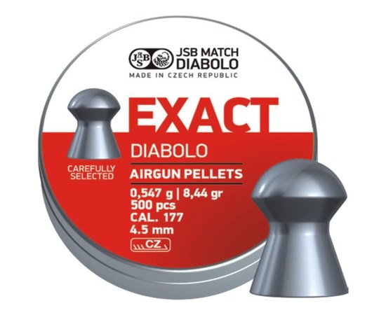 Свинцовые пули JSB Diabolo Exact, 4,53 мм (546239-500BR)