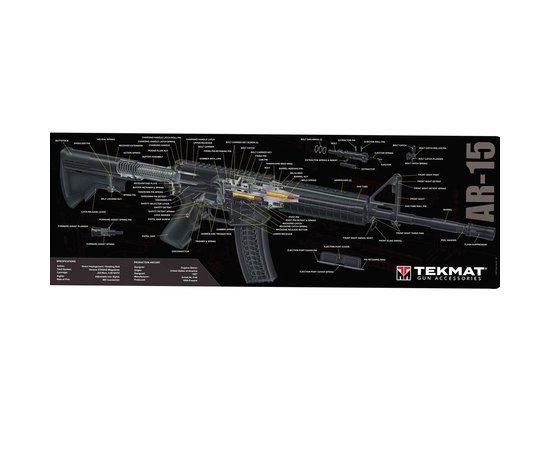 Килимок для зброї Tekmat AR-15 Cut Away (TEK-R36-AR15-CA)