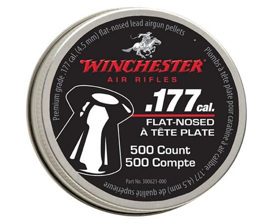 Свинцеві кулі Winchester Diabolo Flat Nosed 4.5 мм 500 шт/уп (DB426)