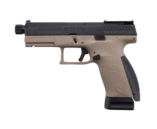 Страйкбольный пистолет ASG CZ P-10C OR-OT Dual-Tone кал. 6 мм Black/fde (19924)