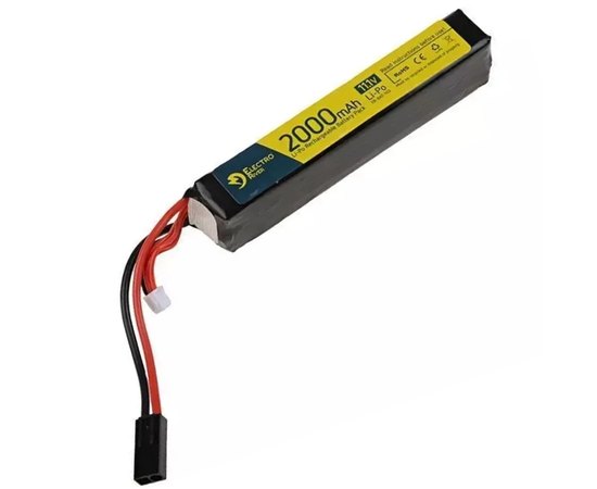 Акумулятор Electro River LiPo 11.1V 2000 mAh 15/30C Mono (29037)