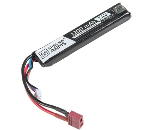 Аккумулятор Specna Arms LiPo 7,4V 1200mAh 15/30C T-Connector (13280)