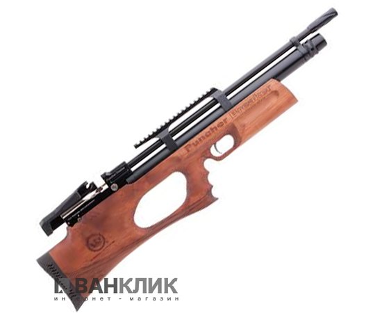 Пневматическая винтовка Kral Puncher Breaker Wood с глушителем