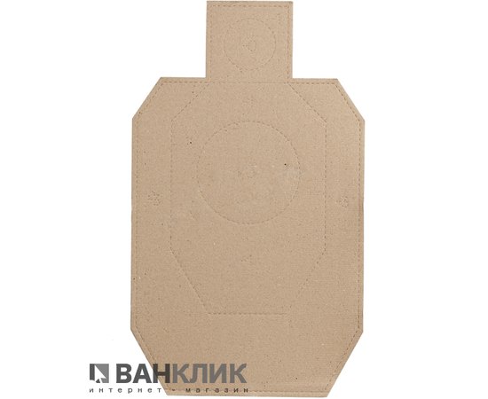 Мишень Алебарда картонная IDPA