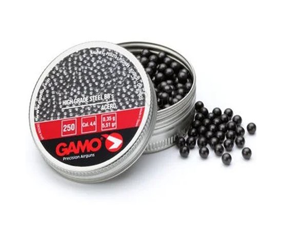 Кульки для пневматики Gamo BB's 250 шт. кал.4.4 (6320624)