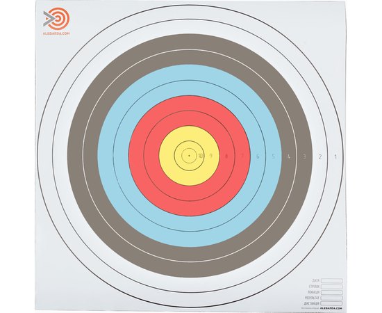 Мишень Алебарда для лука FITA 60 (588)