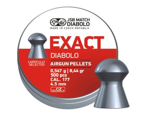 Свинцовые пули JSB Diabolo Exact 4.53 мм, 0.547 г 500 шт (546239-500)