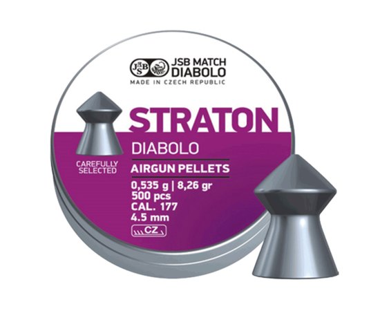 Свинцовые пули JSB Diabolo Straton 4.50 мм, 0.535 г 500 шт (546112-500)