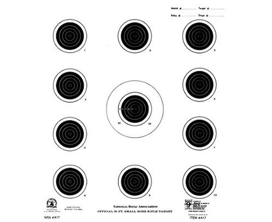 Мишень Hoppe's 10,5 "х12" 20 шт A17 