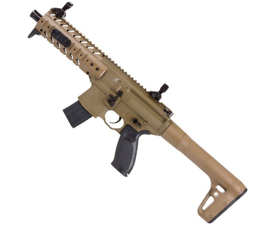 Пневматическая винтовка Sig Sauer Air MPX FDE Sand 4,5 мм (MPX-177-FDE)