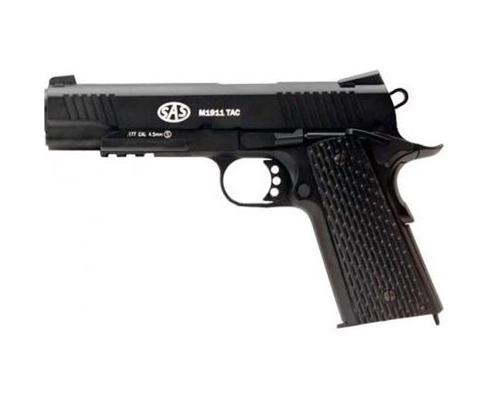 Пневматический пистолет SAS M1911 Tactical 4,5 мм (KMB-77AHN)