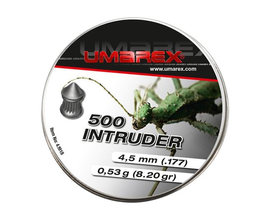 Свинцеві кулі Umarex Intruder Pellets 0,52 гр. кал.4.5(.177) 500шт. (4.1918)