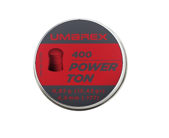 Свинцовые пули Umarex Power Ton 400шт. 0,87гр. (4.1706)