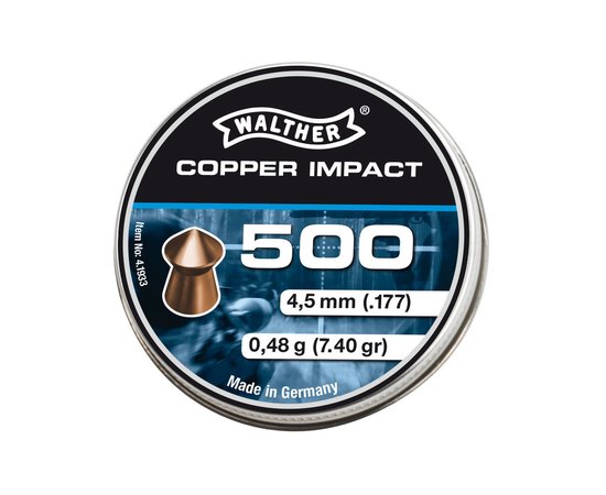 Свинцовые пули Umarex Walther Copper Impact (4.1933)